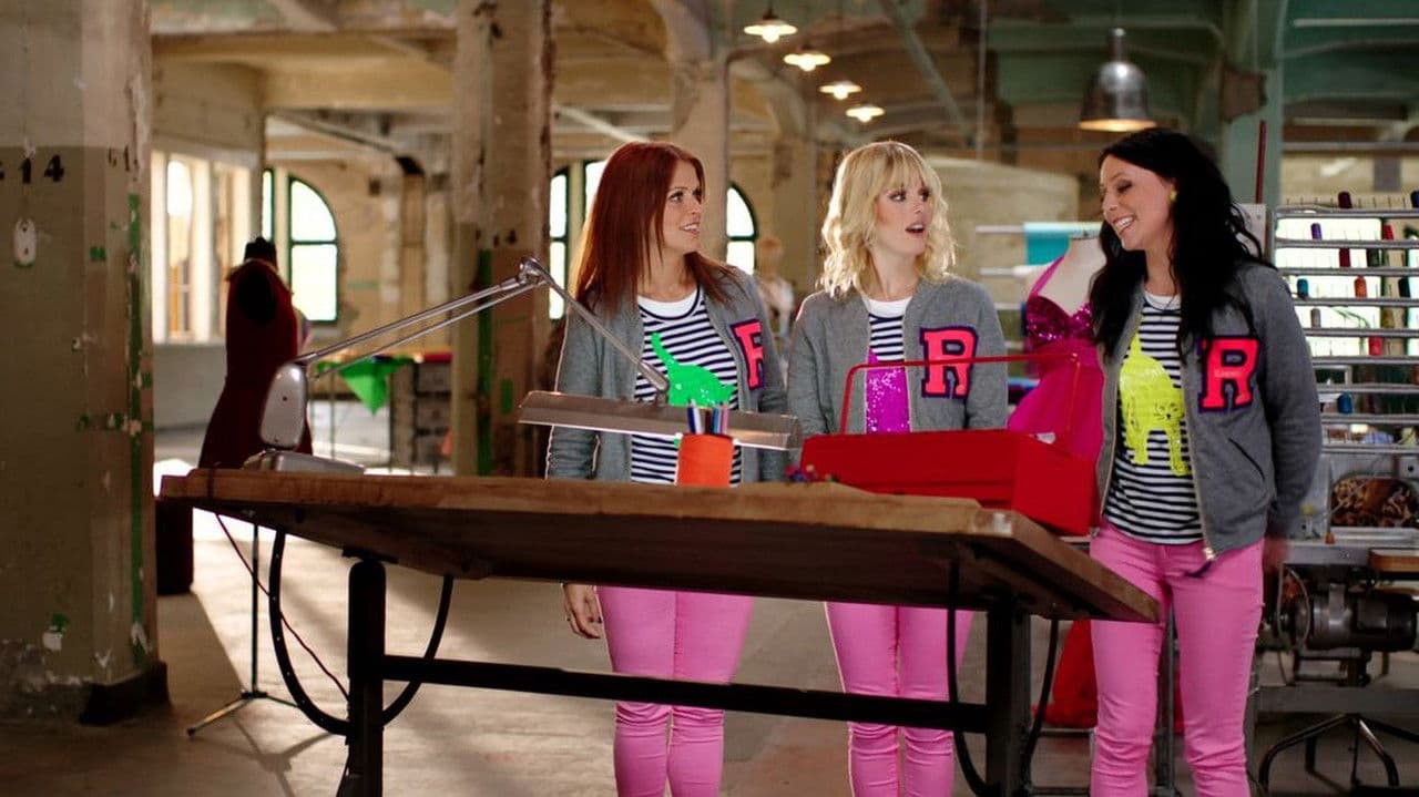 K3 Mode Meiden backdrop