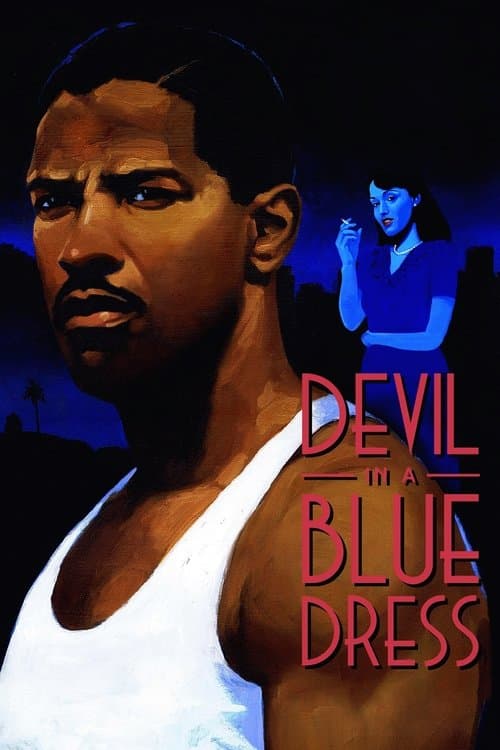 Le Diable en robe bleue poster