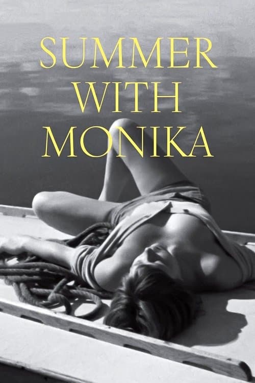 Zomer met Monika poster
