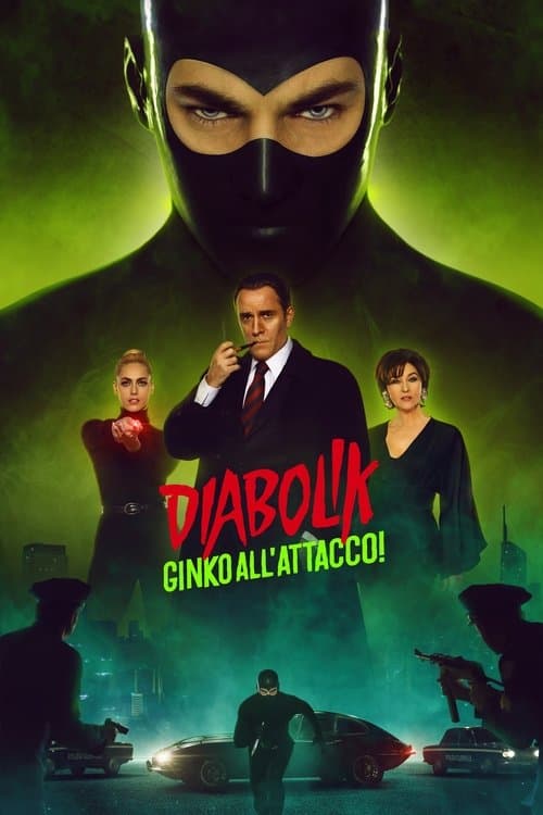 Diabolik - Ginko à l'attaque poster