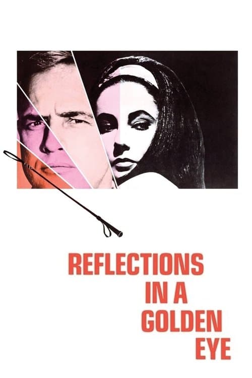 Reflets dans un oeil d'or poster
