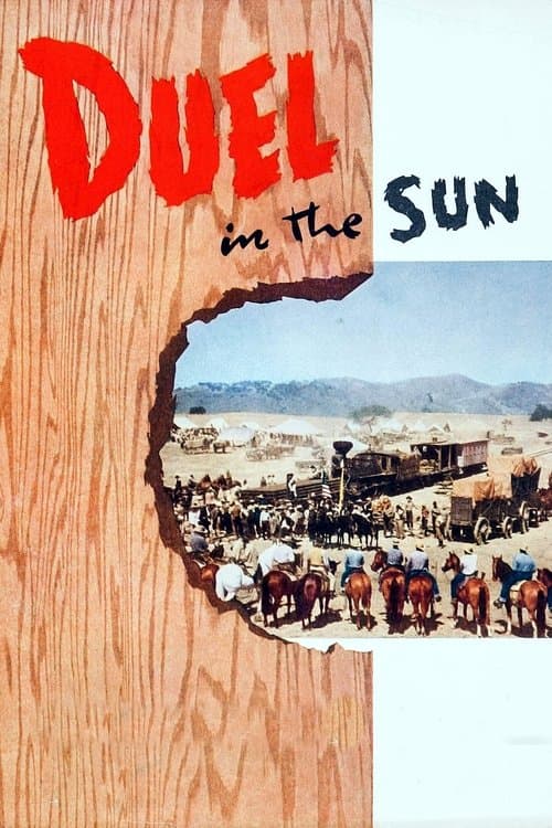 Duel au soleil poster