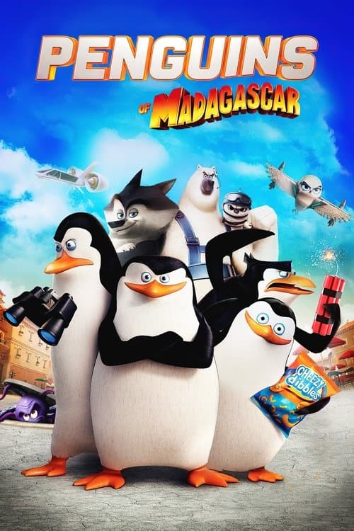 De Pinguins van Madagascar poster