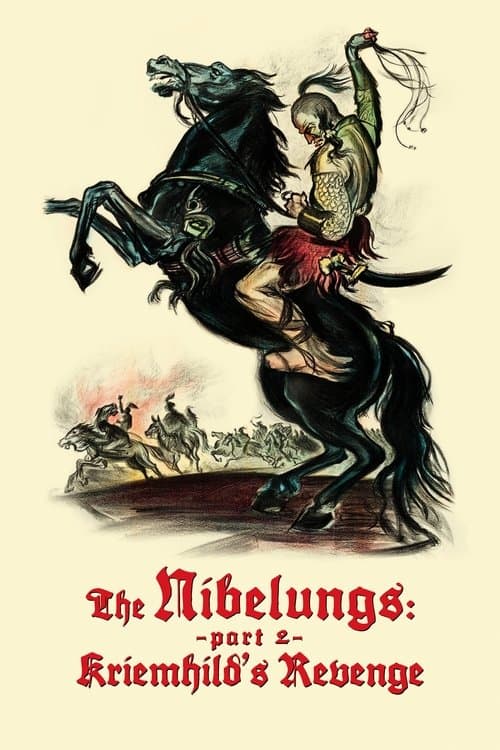 De Nibelungen II: De Wraak van Kriemhilde poster