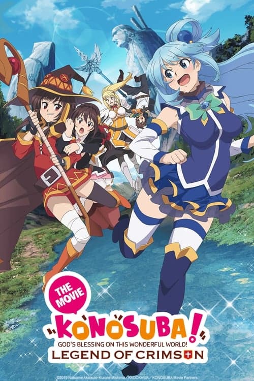 Konosuba le film - Legend of Crimson poster