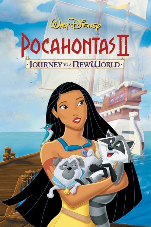 Pocahontas II: Reis naar een Nieuwe Wereld poster