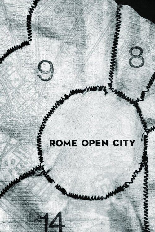 Rome, ville ouverte poster