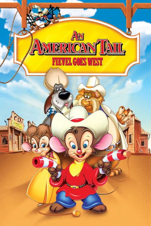 Fievel au Far-West poster