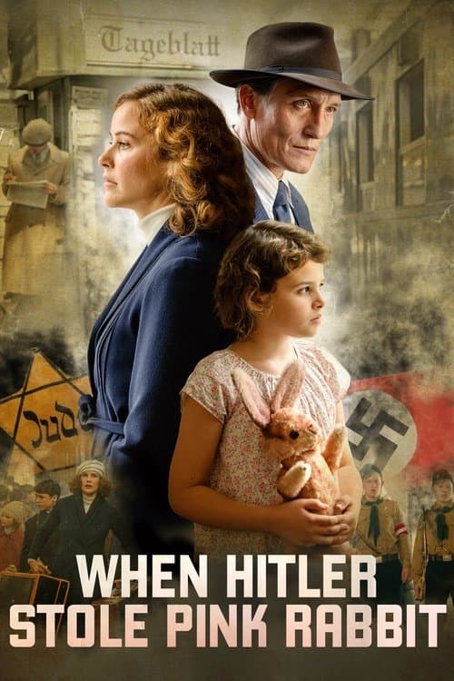 Als Hitler das rosa Kaninchen stahl poster