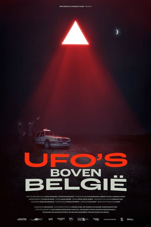 Ufo's boven België poster