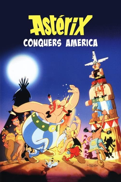 Asterix in Amerika poster