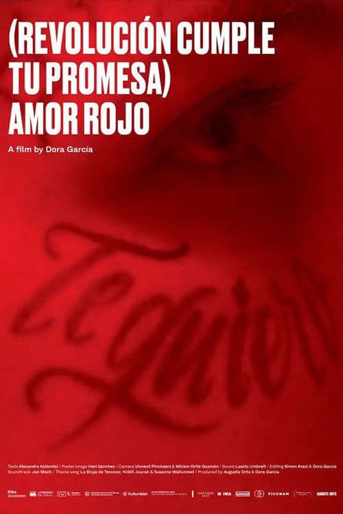 (Revolución, cumple tu promesa) Amor rojo poster