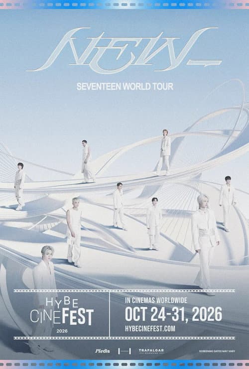 SEVENTEEN WORLD TOUR 'NEW_' poster