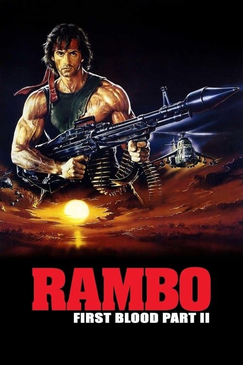 Rambo II : La Mission poster