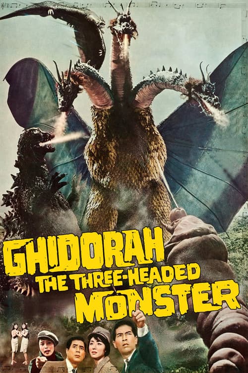 Ghidrah, le monstre à trois têtes poster