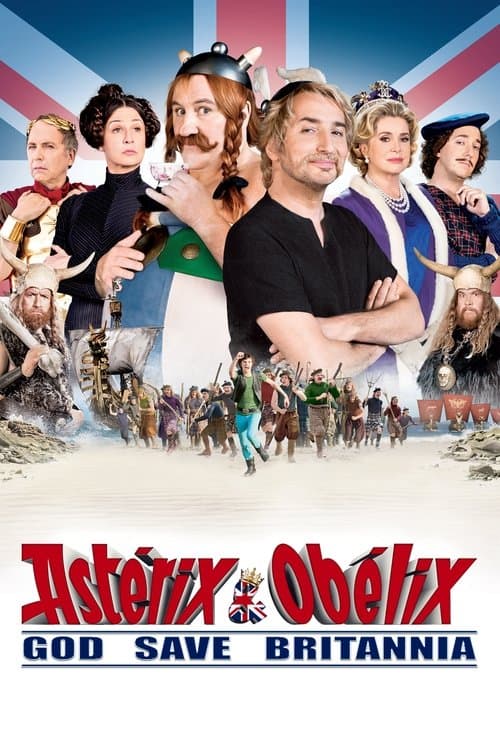 Asterix & Obelix bij de Britten poster