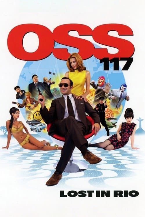 OSS 117 : Rio ne répond plus poster