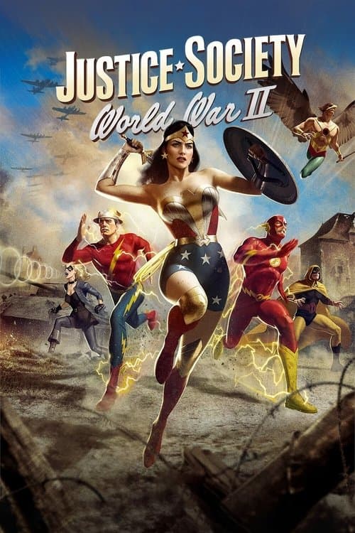 Justice Society : World War II poster