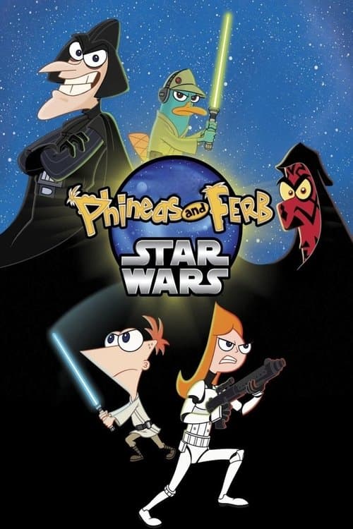 Phineas en Ferb: Star Wars poster