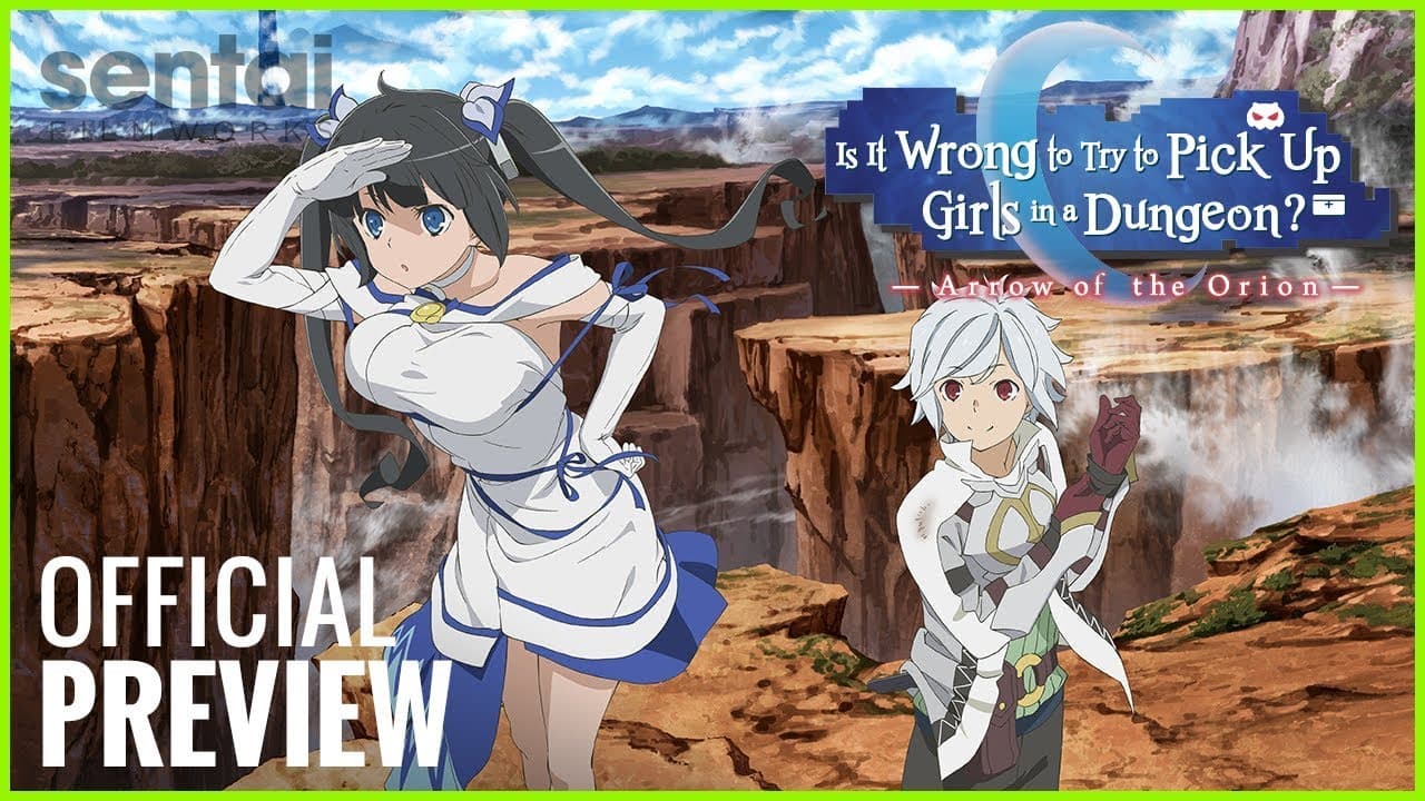 DanMachi : Arrow of the Orion trailer thumbnail