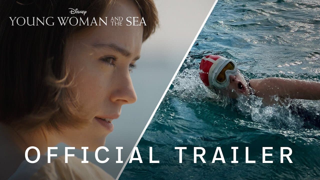 Young Woman and the Sea trailer thumbnail