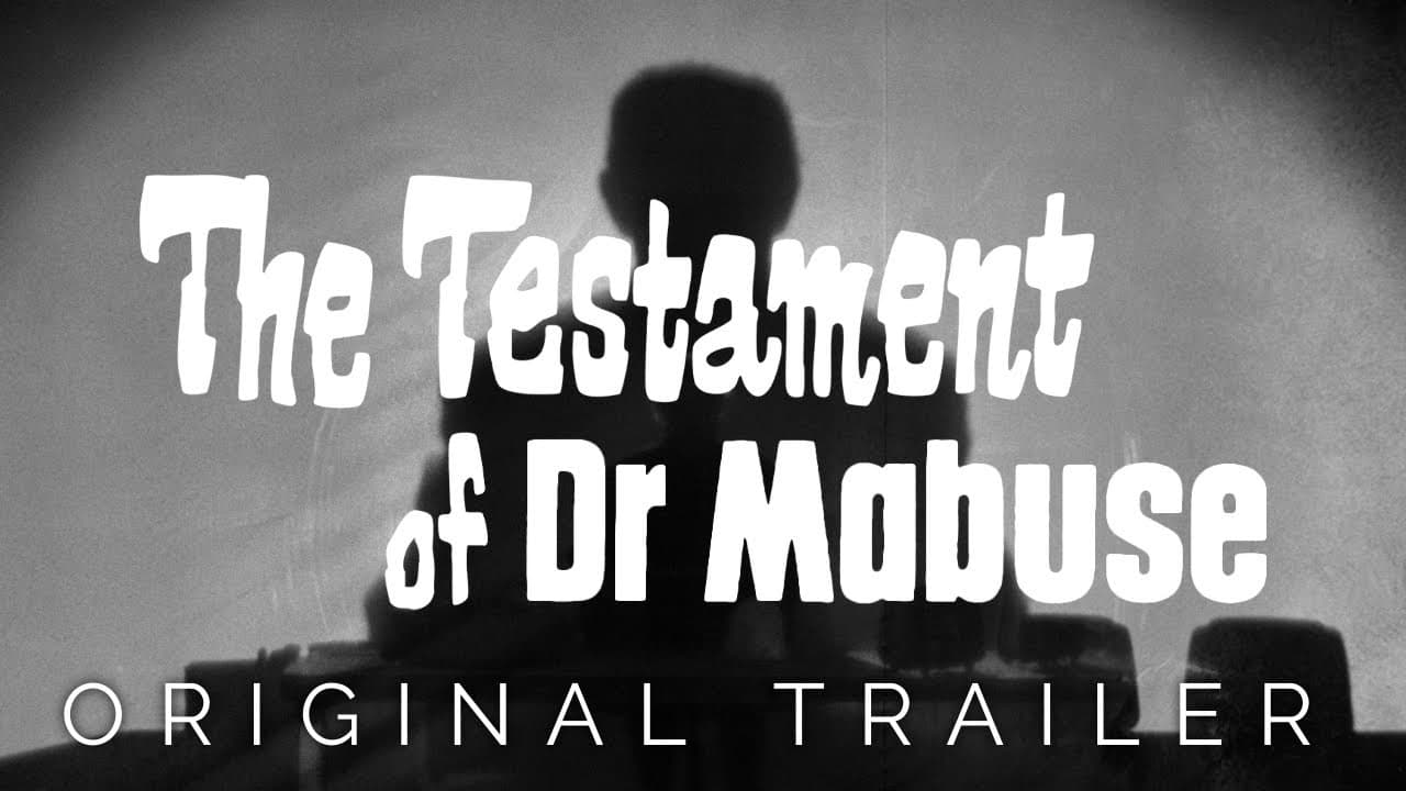 The Testament of Dr. Mabuse trailer thumbnail