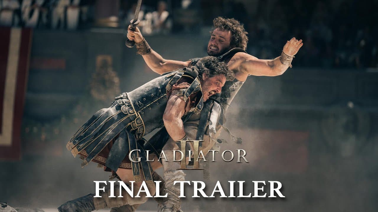 Gladiator II trailer thumbnail