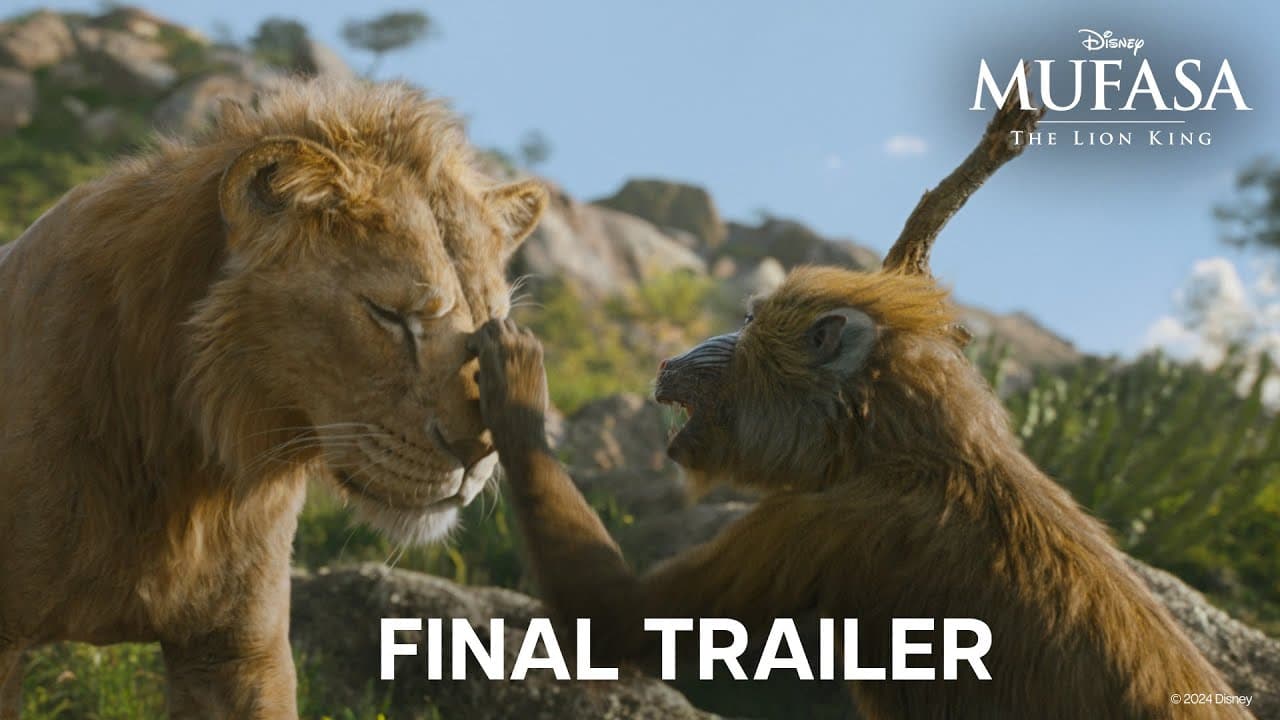 Mufasa: The Lion King trailer thumbnail