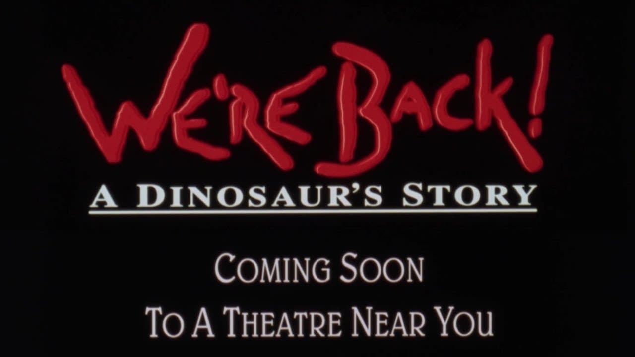 We're Back! A Dinosaur's Story trailer thumbnail