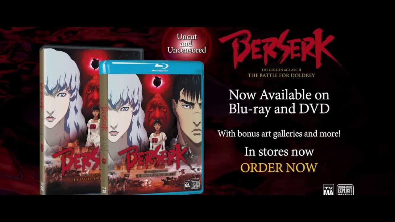 Berserk, l'âge d'or - Partie 2 - La Bataille de Doldrey trailer thumbnail