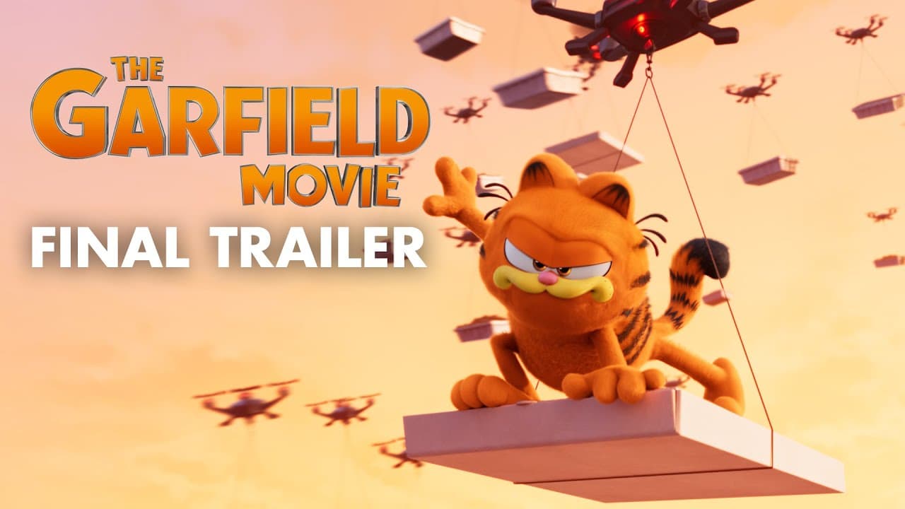 The Garfield Movie trailer thumbnail