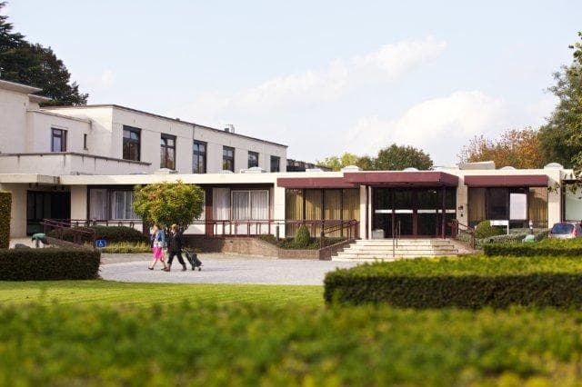 Auditorium Congrescentrum UPC KU Leuven backdrop