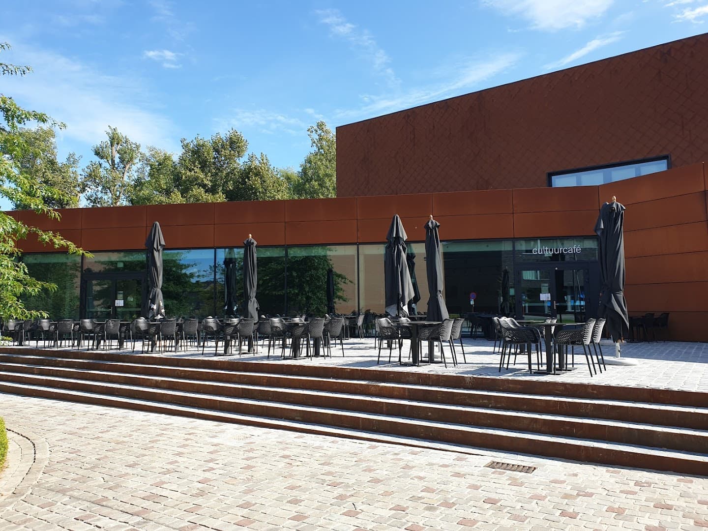 Maison de la culture Merelbeke backdrop