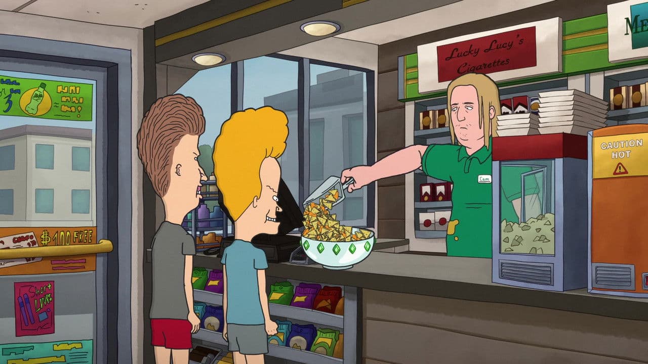 Beavis et Butt-head se font l'Univers backdrop