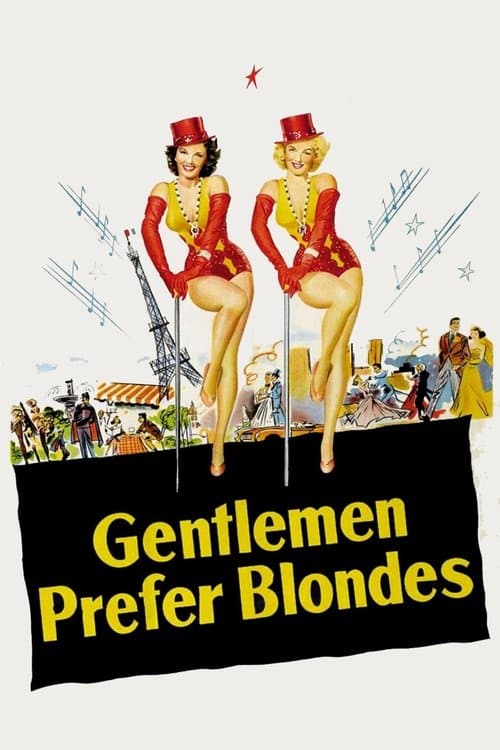 Les hommes préfèrent les blondes poster
